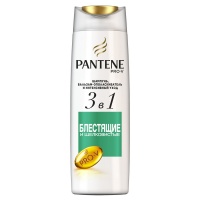 Шампунь для сухих и поврежденных волос "Pantene" Блестящие и шелковистые, для тусклых волос, 360мл 9