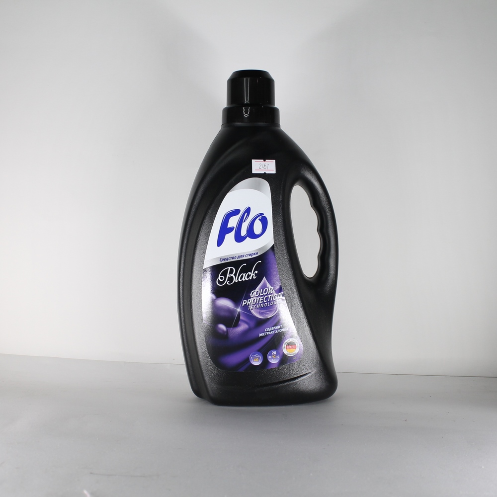 Гель для стирки "Flo" Black, ручная и машинная стирка для черных и темных тканей, 2л 42799