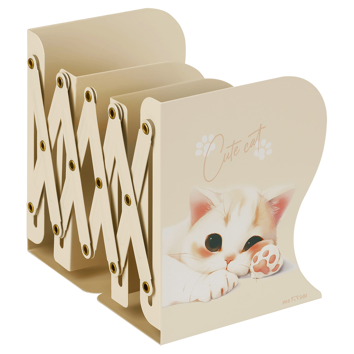Подставка для книг металлическая "Meshu" Cute Cat MS_65845