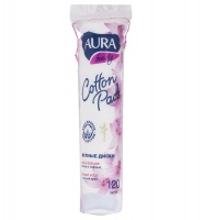Ватные диски "Aura" Beautu, 120шт 20704