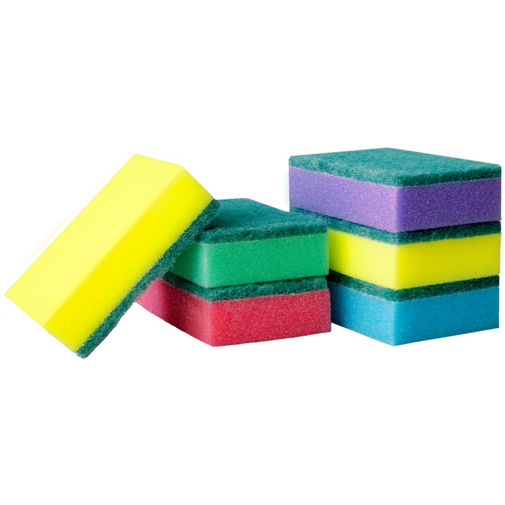 Губка для посуды "Office Clean" БС, 10шт 281459