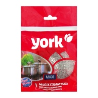 Губка металлическая "York" Maxi, 1шт 003020