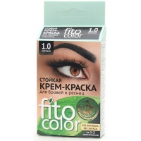Краска для бровей и ресниц "Fito косметик" Color, черный, 927049