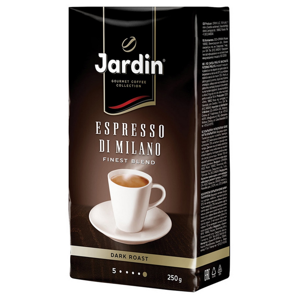 Кофе молотый "Jardin" Espresso Di Milano, 250гр 05633