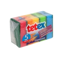 Губка для посуды "Tetex" Standart, 5шт 01432