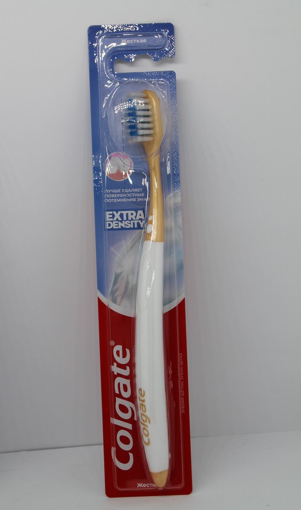 Зубная щётка "Colgate" Extra density, 1шт жёсткая щетина 08927