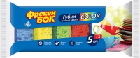 Губка для посуды "Фрекен Бок" Color, 5+1шт 30824