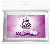 Ватные палочки "Ola" Silk, 200шт 20375