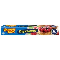 Пергамент для выпечки, 5м "Фрекен Бок" с силиконовым покрытием 83278