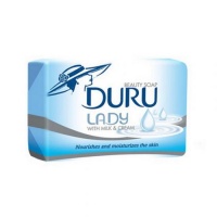 Мыло кусковое "Duru" Milk & Cream, 140гр 15525