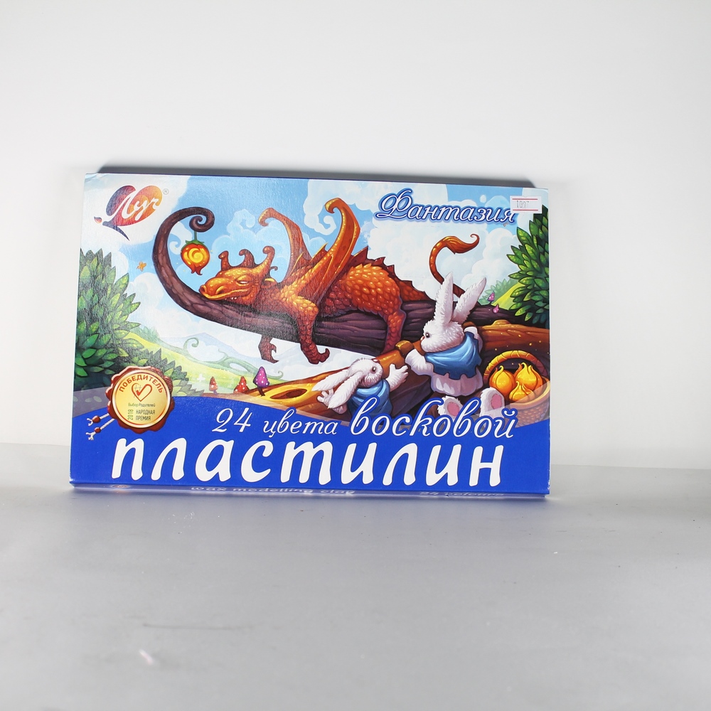 Пластилин школьный 24 цвета 360гр "Луч" Фантазия 25С 1525-08