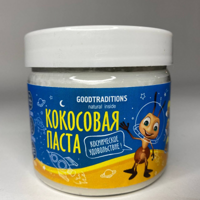 Кокосовая паста "Goodtraditions" #Bignut натуральная, 1шт, 300гр 631145