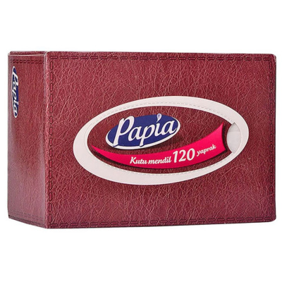 Салфетки бумажные "Papia" БС, 2 слоя, 120шт 14415