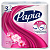 Туалетная бумага "Papia" Secret garden, 3 слоя, 4шт 1133