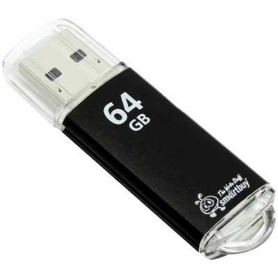 Флеш накопитель 64гб "Smartbuy" V-Cut SB64GBVC-K