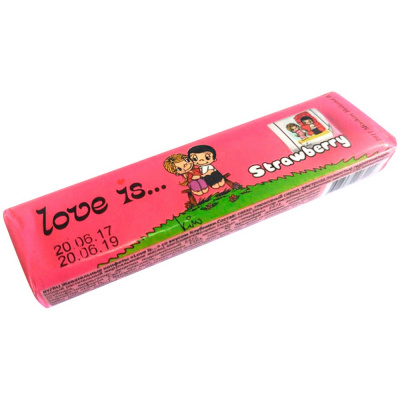 Жевательная конфета "Love is..." ассорти, ассорти, 20гр 72006