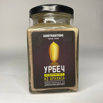Урбеч "Goodtraditions" Арахисовый, 1шт, 230гр 461646