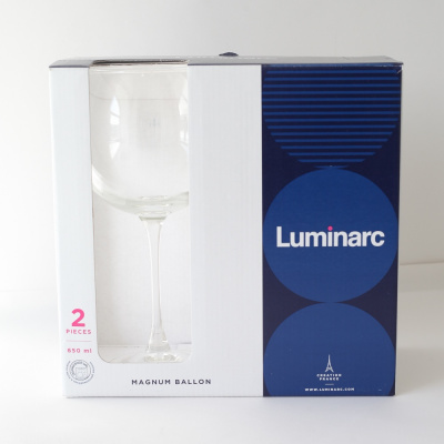 Фужеры в наборе, цвет прозрачный, материал стекло "Luminarc" Magnum ballon 2шт Р5515
