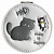 Зеркало косметическое, 1шт "Meshu" Black cat MS_66589