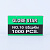 Скобы №10 оцинкованные, 1000шт "Комби" БС No.501