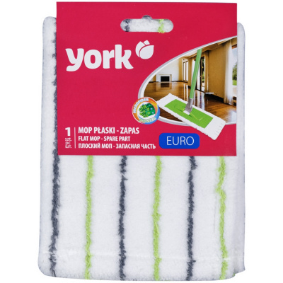 Насадка для швабры плоская для складного держателя "York" Euro 081050