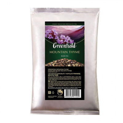 Чай травянной, листовой, 250гр "Greenfield" Mountain thyme 11429