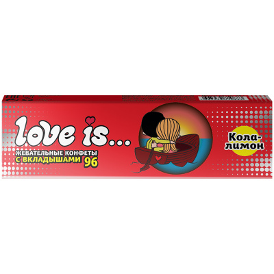 Жевательная резинка "Love is..." 5шт, ассорти, 21гр 73089