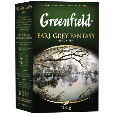 Чай фруктовый, гранулированный, 100гр "Greenfield" Earl Grey fantasy 04261