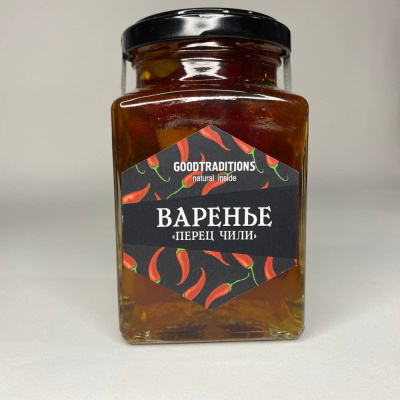 Варенье "Goodtraditions" Перец чили, 1шт, 375гр 461318