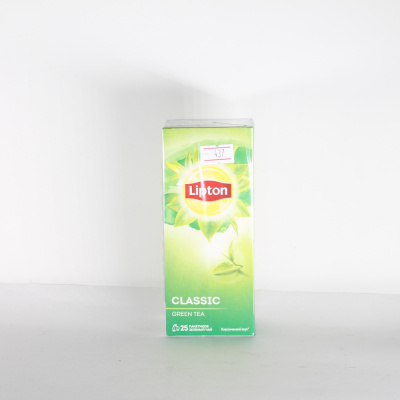 Чай зеленый, пакетированный, 25*1.7гр "Lipton" Classic 09863