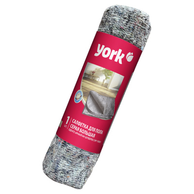 Тряпка для мытья пола "York" Большая 60*75см хлопок, 1шт 022310