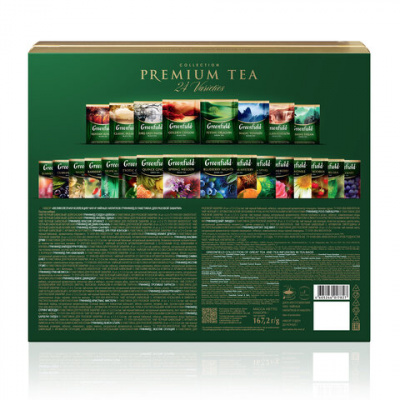 Подарочный набор чая, пакетированный, 167,2гр "Greenfield" Premium tea 17827