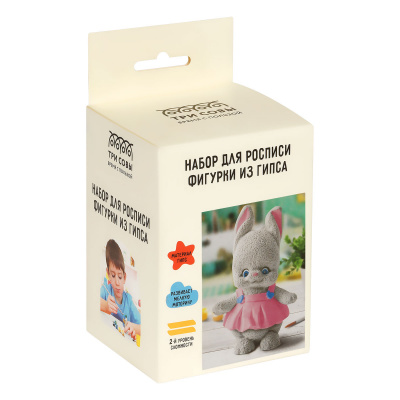 Набор для росписи фигурки "Три совы" Зайка мила HP_47806