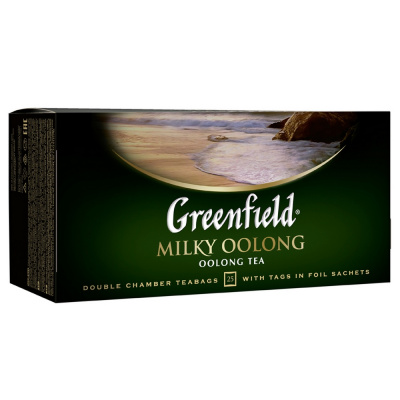 Чай травянной, пакетированный, 25*2гр "Greenfield" Milky oolong 10675/620380