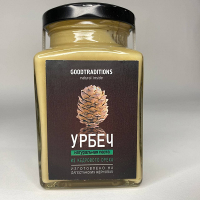 Урбеч "Goodtraditions" Кедровый орех, 1шт, 230гр 461769