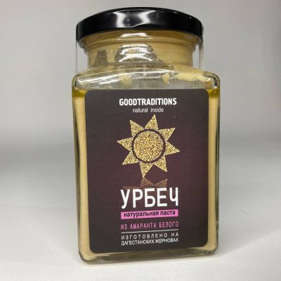 Урбеч "Goodtraditions" Из амаранта белого, 1шт, 230гр 461639