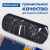 Пенал мягкий футляр корпусный двойной, черный/ с рисунком "Brauberg" Black marble 271569