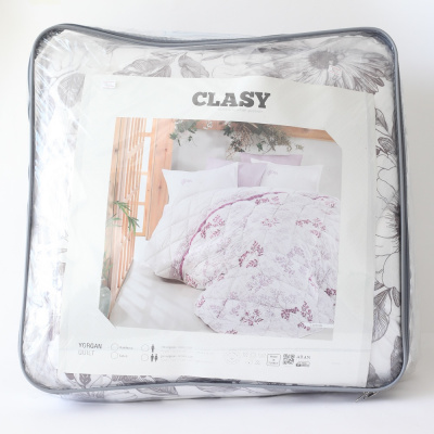 Одеяло двухспальное 195*215см "Clasy" Цветы 32998