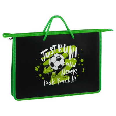 Папка-сумка с ручками А4 1, полиэстер "ArtSpace" Football ПТ-15О40009
