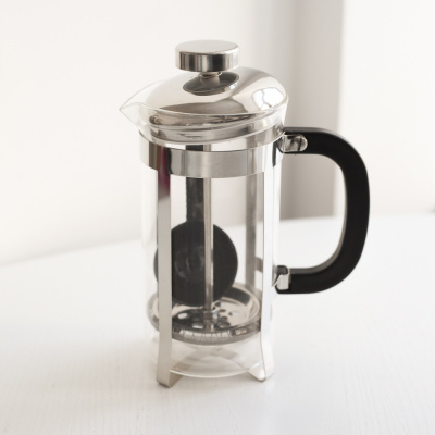 Заварник с прессом, цвет прозрачный, материал стекло "Fissman" Coffe & Tea 350мл B08