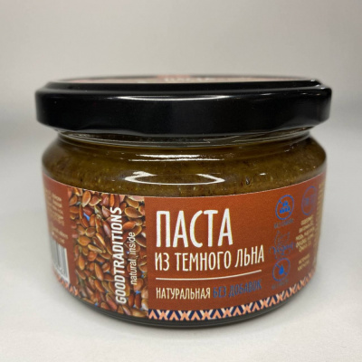 Паста натуральная "Goodtraditions" Из темного льна, 1шт, 200гр 608467