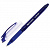 Ручка стираемая гелевая, синяя 0,5мм "Brauberg" X-erase 143333