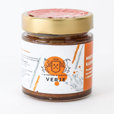 Мягкая карамель "Verje" Vegan milk фундук, 1шт, 300гр 000041