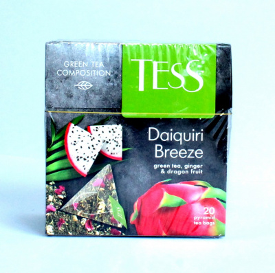 Чай зеленый, пакетированный, 20*1,8гр "Tess" Daiquiri breeze 12587