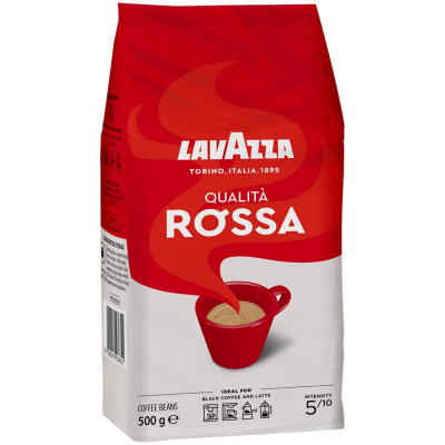 Кофе зерновой "LavAzza" Qualita rossa, 500гр 36321