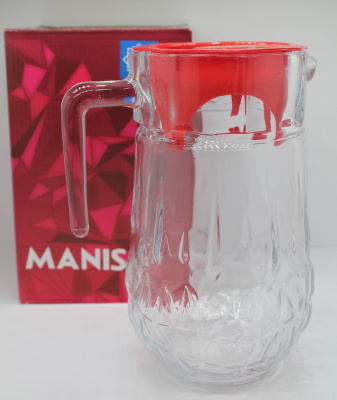Графин, цвет прозрачный, материал стекло "Isfahan glass" Manisa 07243