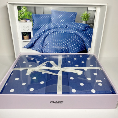 Постельное белье двухспальное хлопок, цвет ассорти "Clasy" Madam Cosa 50850