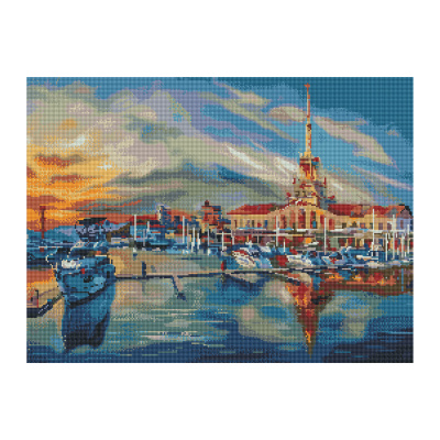 Мозайка алмазная 50*70 "Три совы" Сочи АМ5070_47581