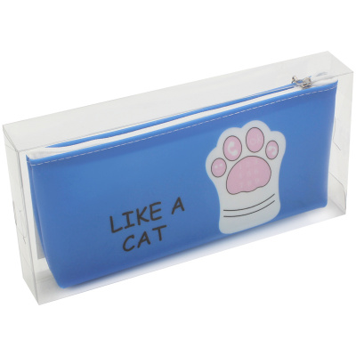 Пенал мягкий косметичка, синий "ArtSpace" Paw 42835