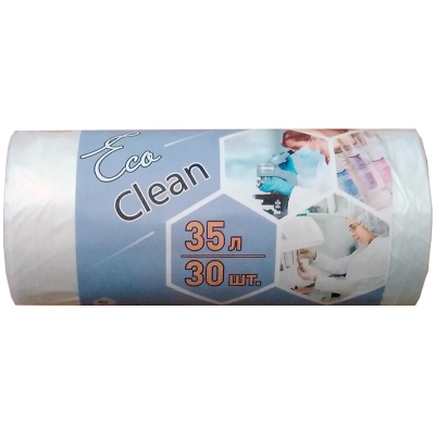 Мешки для мусора 35л, 30шт "Концепция быта" Ecoclean 3290